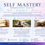 november self mastery wellness course poster my posts